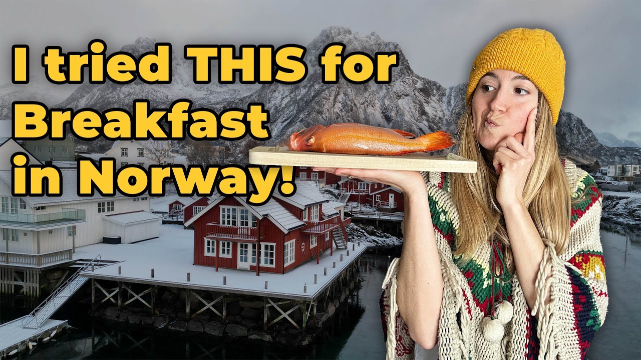Why Did I Eat THIS for Breakfast in Norway | Surprising Norwegian Foods You Need to Try in Lofoten