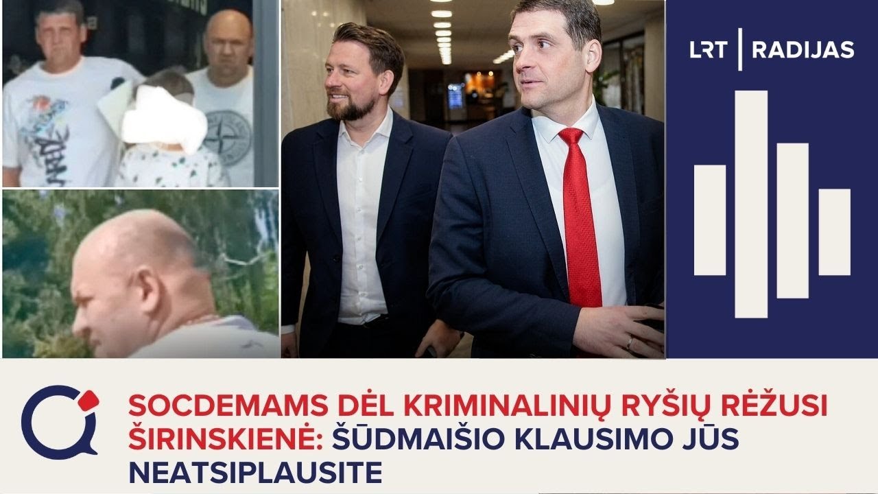 Socdemams dėl kriminalinių ryšių rėžusi Širinskienė: Šūdmaišio klausimo jūs neatsiplausite