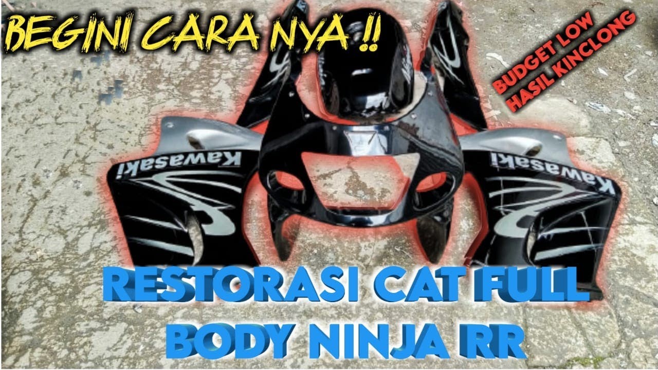 #repaintnijarr #catmotor repaint ninja rr | cat ninja rr full body