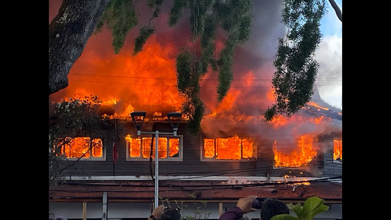 Incendio Mall Chino Puerto Varas