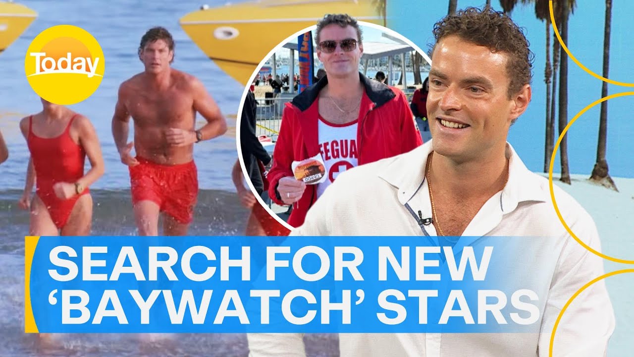 Thousands audition for 'Baywatch' reboot in chaotic casting call | Today Show Australia
