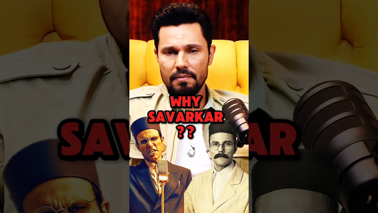 &ldquo;Why You Chose Savarkar?&rdquo; or &ldquo;Randeep Hooda Reveals the Truth!&rdquo;#podscast#shorts#savarkar