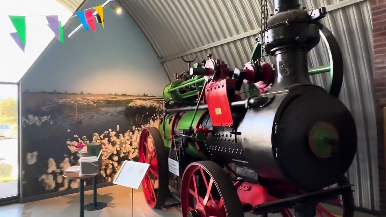 Steamengines at the industrial smalspoor museum in Erica Netherlands