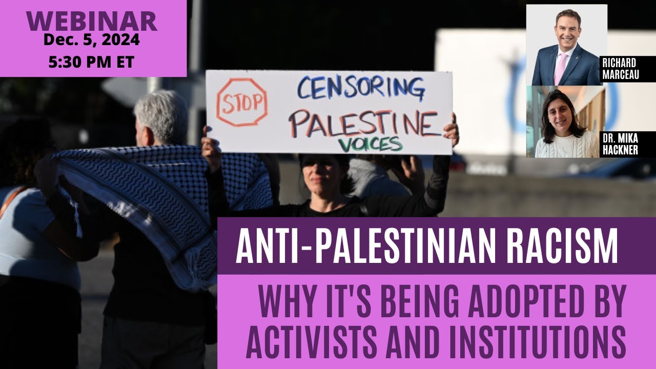 Anti-Palestinian Racism: Why It's Being Adopted by Activists and Institutions
