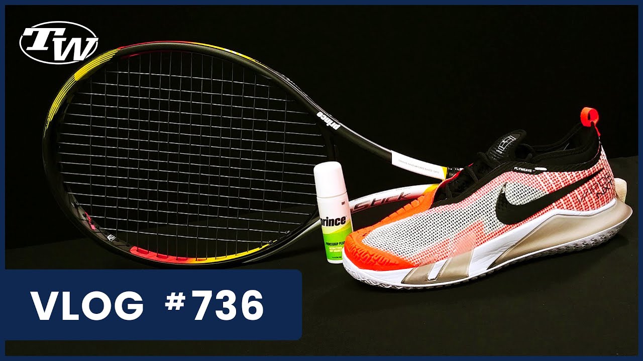 The Nike React Vapor NXT is here! Plus, new Prince Tennis Racquets are all the Buzz - VLOG #736