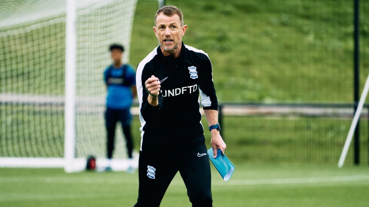 INSIDE TRAINING: Gary Rowett's first session as Interim Manager 🔵 | Birmingham City