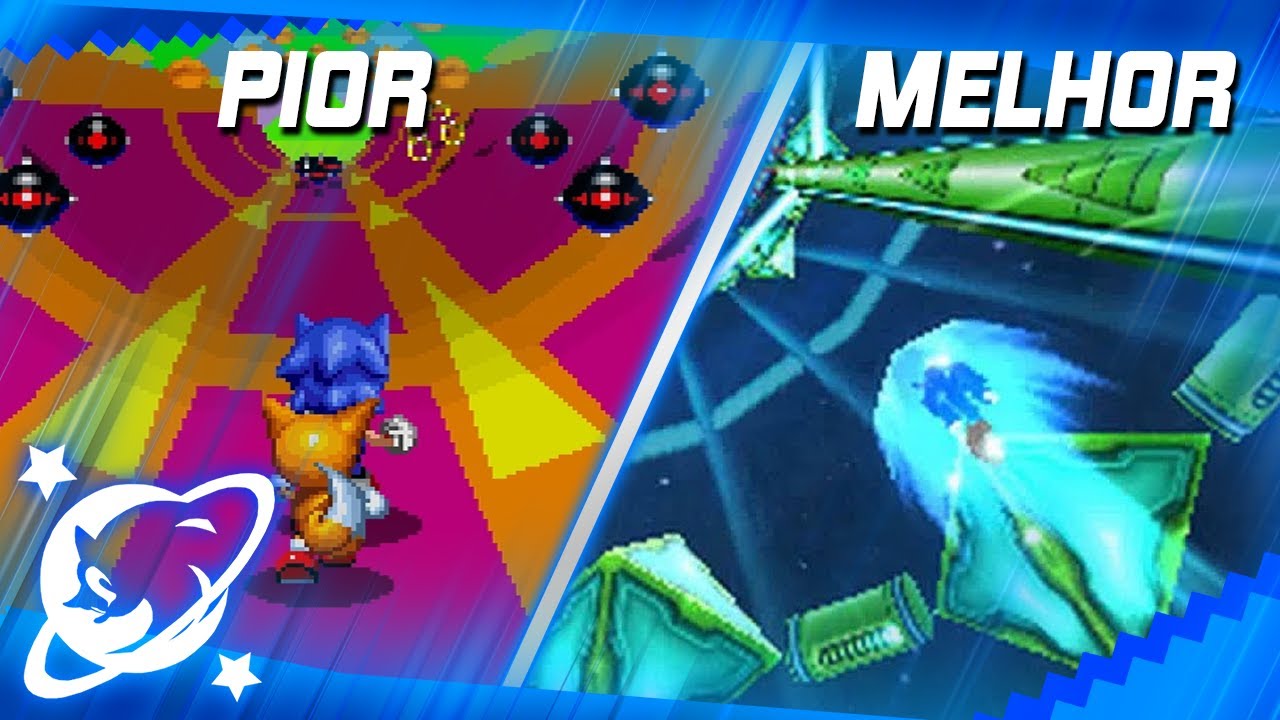 Do PIOR ao MELHOR SPECIAL STAGE da série Sonic (O 1º lugar é INACREDITÁVEL)