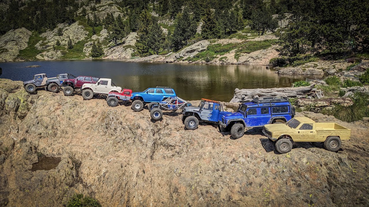 Skyrace 2023, RC Speedy, Vanquish VS4 10 Phoenix, MST, TRX4, SCX10 2 crawling French Alps