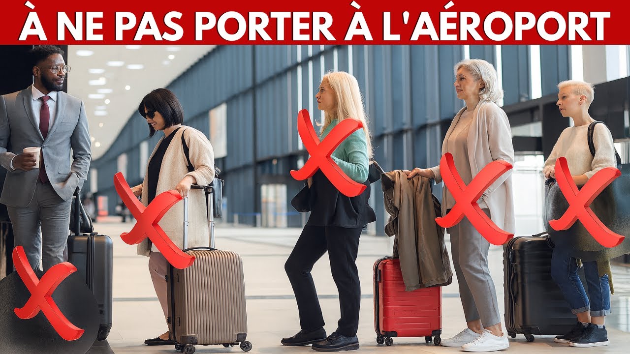 Tenues à ne pas porter à l’aéroport (ni dans l’avion !) | Génie du Voyage