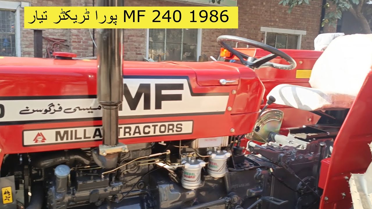 MF 240 1986 Model Complete Restoration