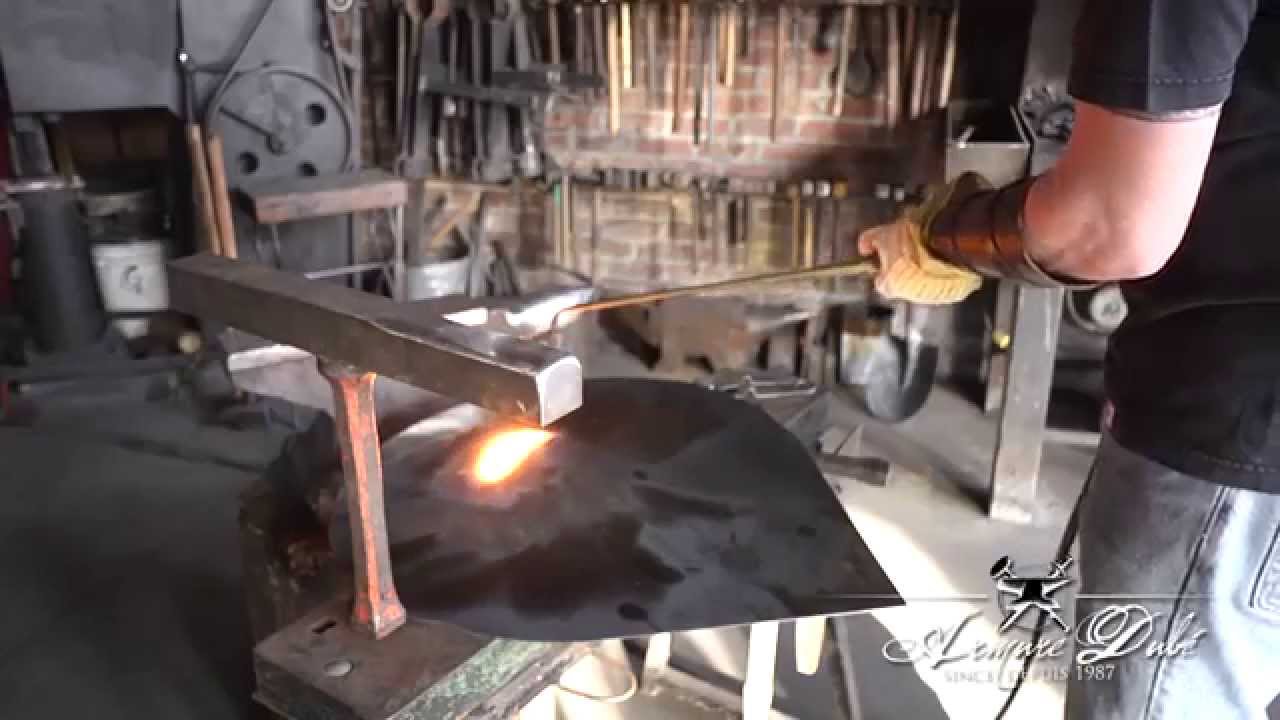 Fabrication d'armure médiévale Making of medieval armour #23