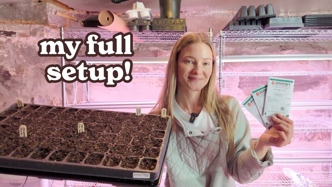 Выращивание рассады в помещении 🌱 Мое оборудование, необходимые материалы и то, что работает для ...