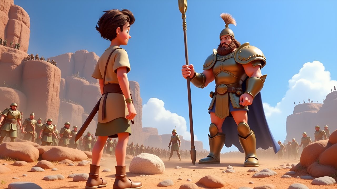 🛡️ David e Golia 🛡️ - Il coraggio di un bambino