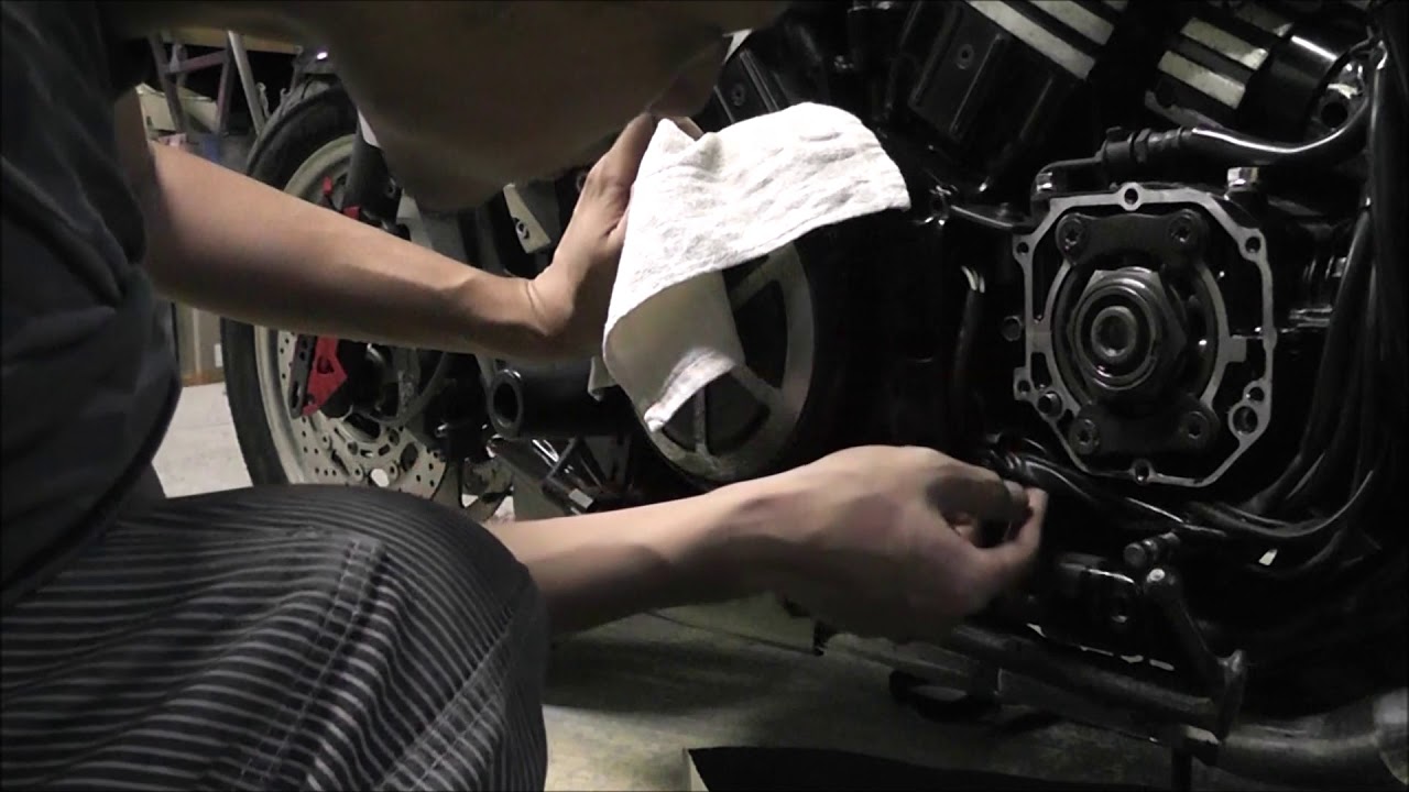 V-max　スタータークラッチ交換 starter clutch replacement