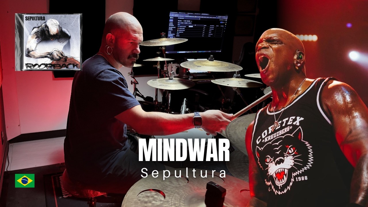 MINDWAR | SEPULTURA | DRUM COVER IGOR CAVALLERA