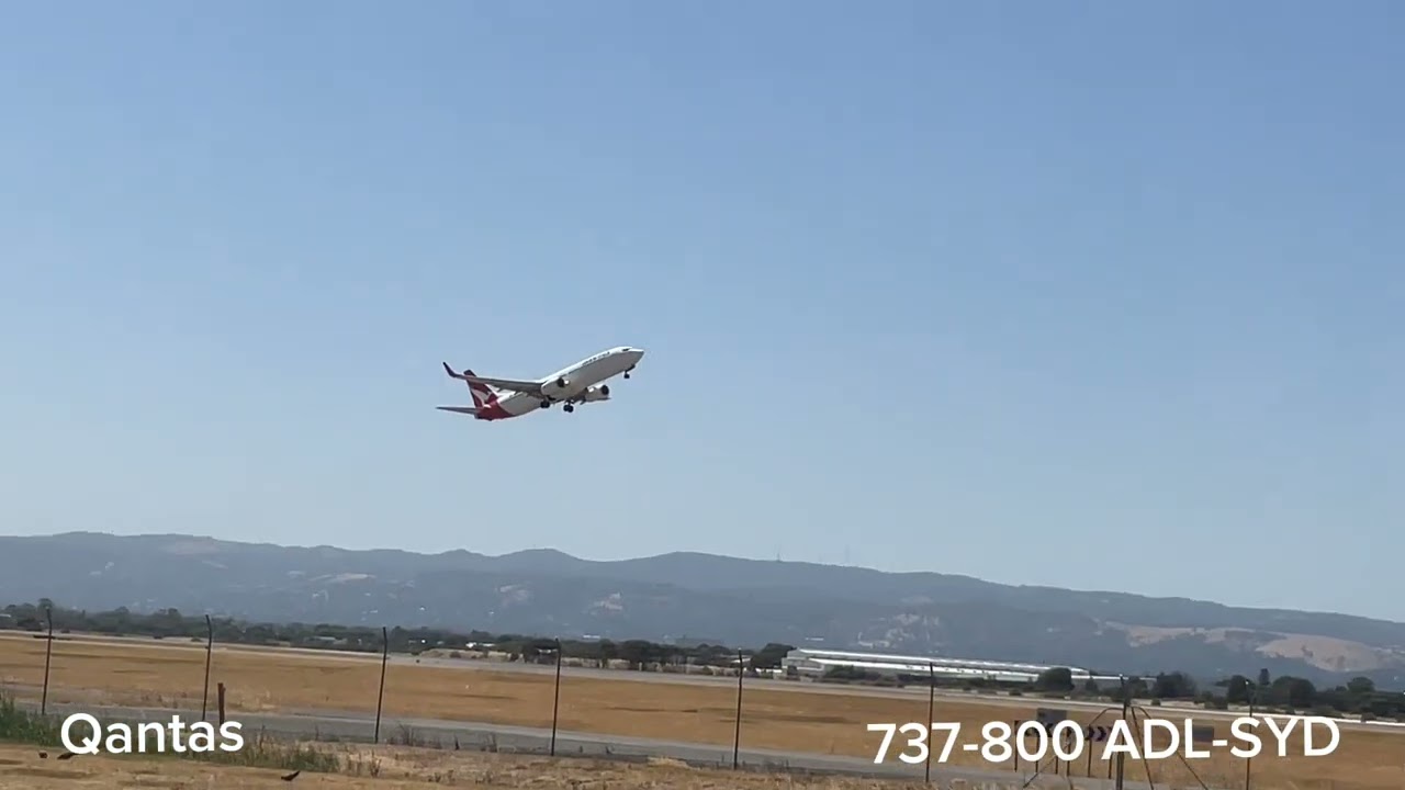 13 beautiful takeoffs at ADL/YPAD