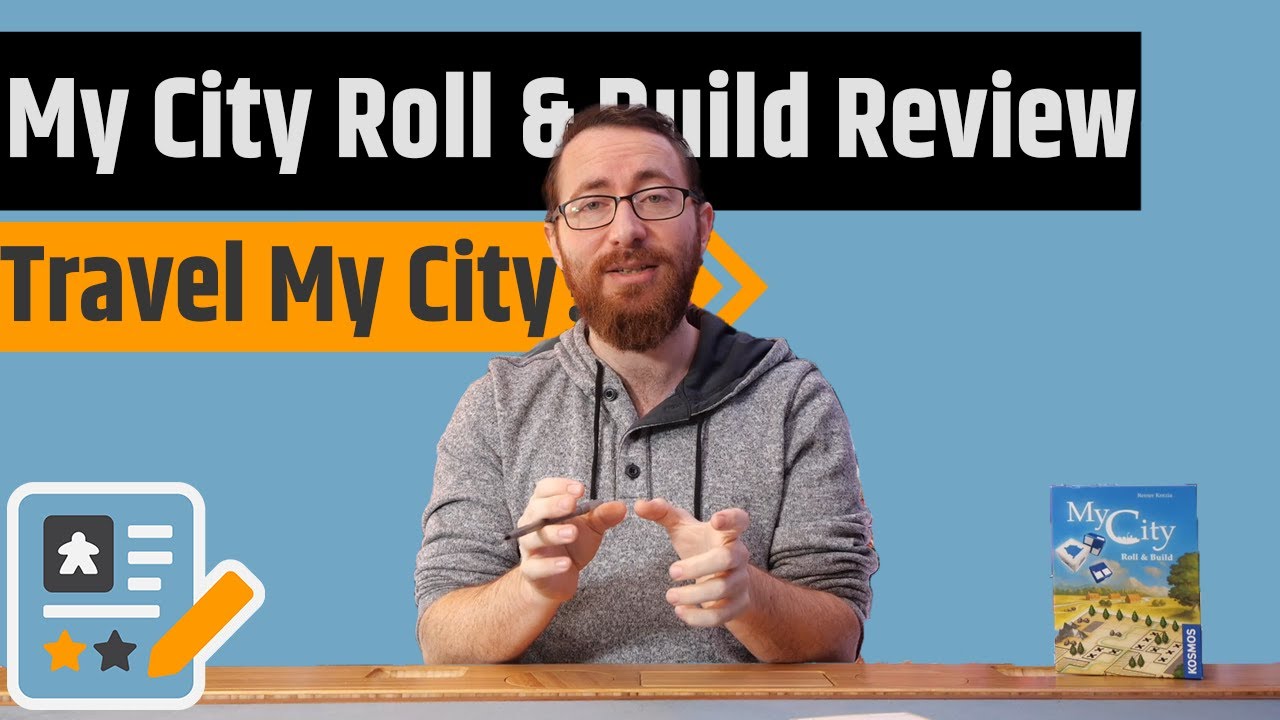My City: Roll & Build Review - Making A Light Game Even Lighter....But It's Still Fun!