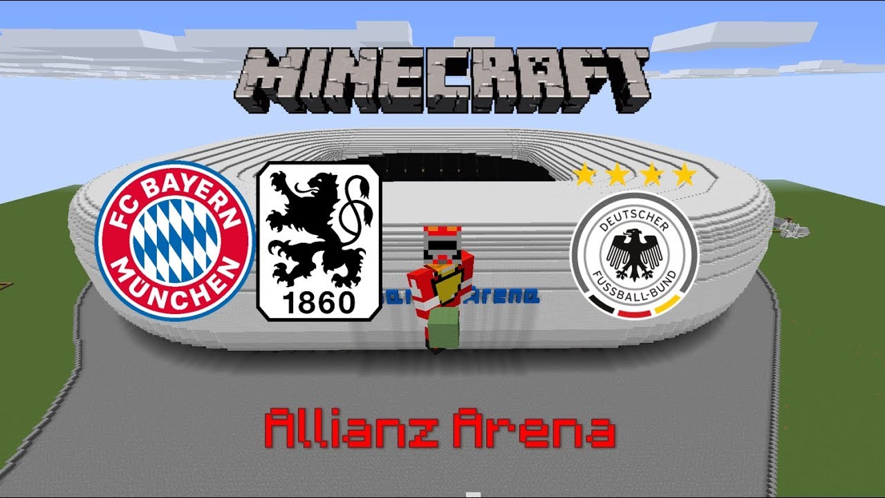 Estadios en Minecraft #4: Allianz Arena
