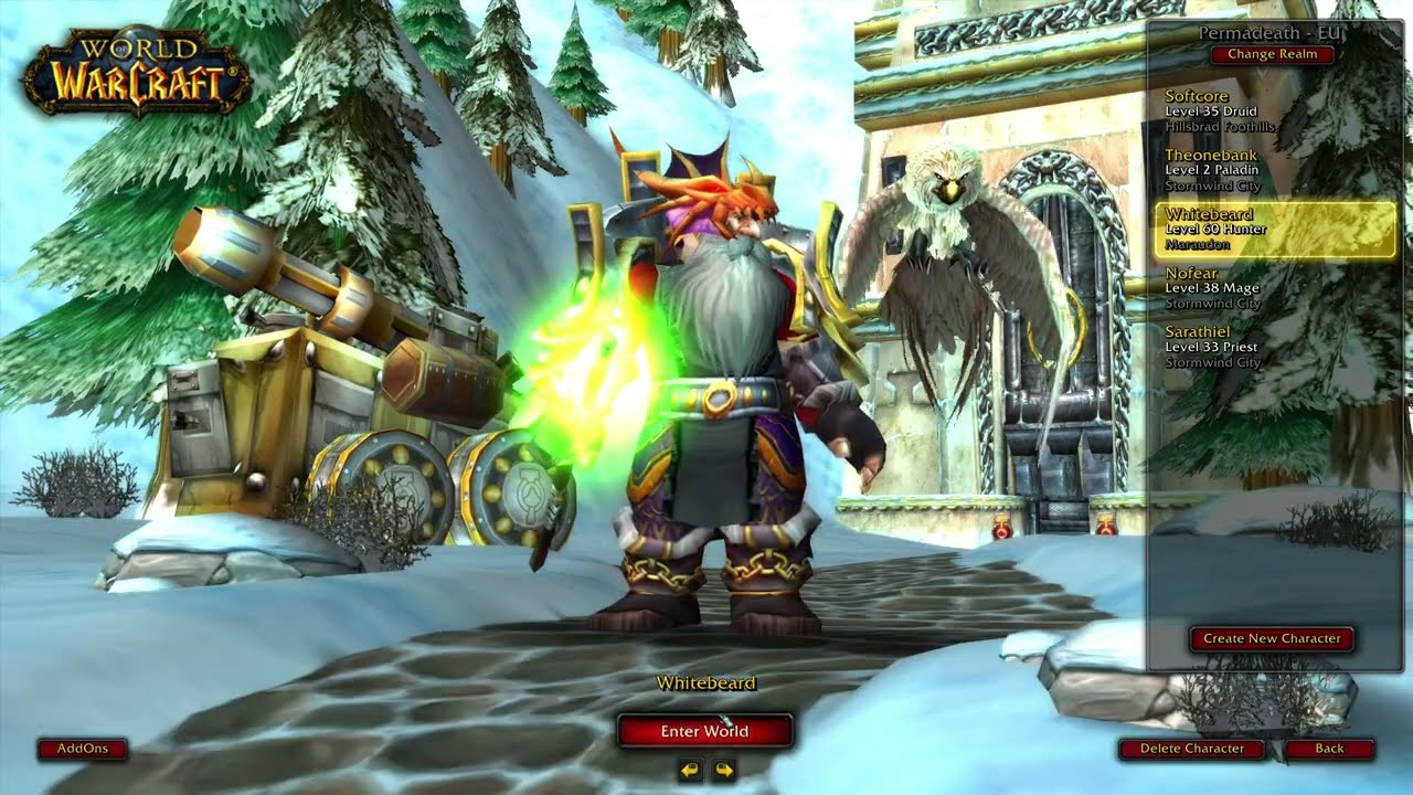 Maraudon Gold Farm.(Permadeath Hc server)