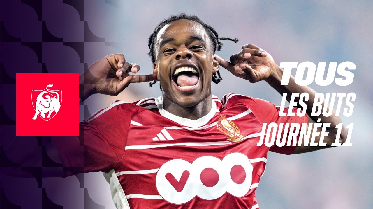 TOUS LES BUTS JOURNEE 11 👀⚽ Moments forts de la Jupiler Pro League 23/24