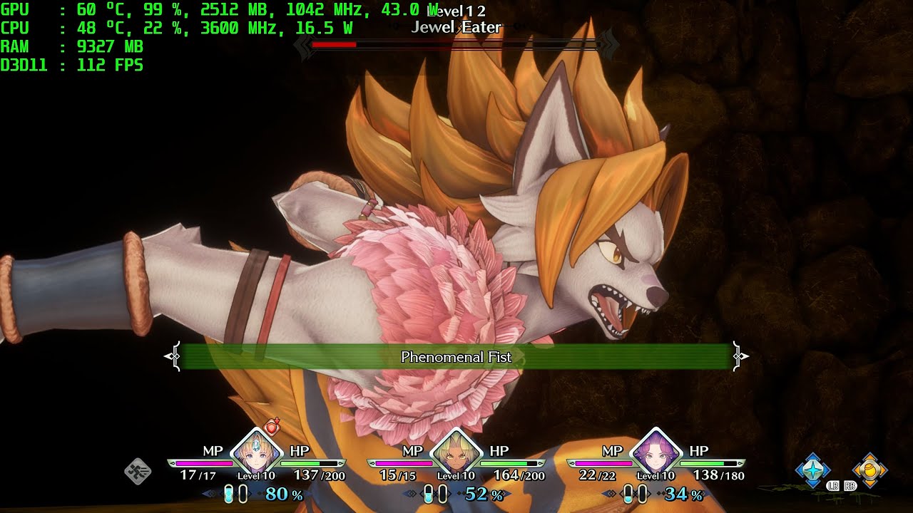RTX 3050 6GB + Ryzen 5 5500 + Trials of Mana + Gameplay + HDD + Low Power Test*