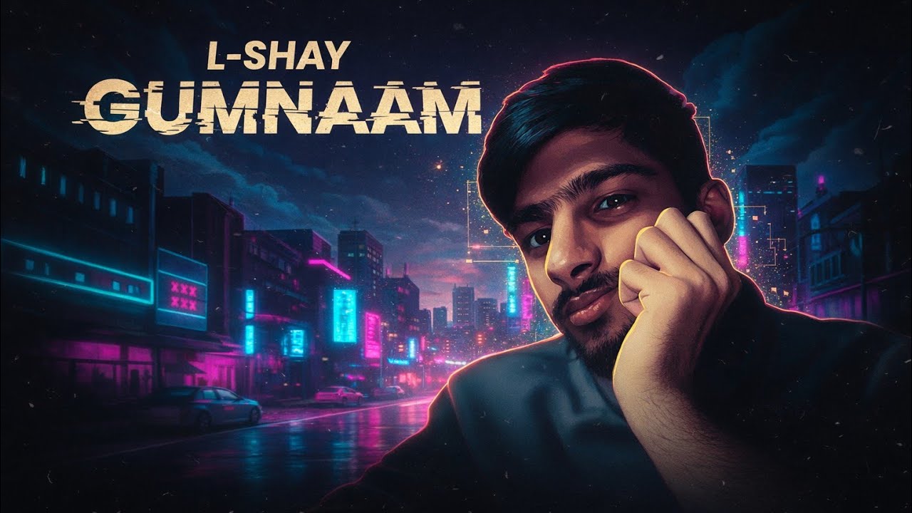L-SHAY – GUMNAAM (Official Music Visualizer) (Prod. AyyanBeats)| Hindi Rap 2026
