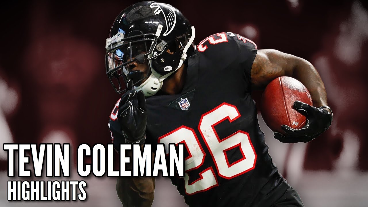 Tevin Coleman Atlanta Falcons Highlights (HD) | MrSportsBuzz |