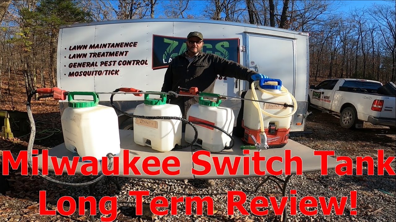 Milwaukee Switch Tank Sprayer Long Term Review!  Is it worth the money?!