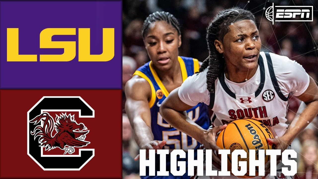 LSU Tigers vs. South Carolina Gamecocks | Full Game Highlights | ESPN College Basketball