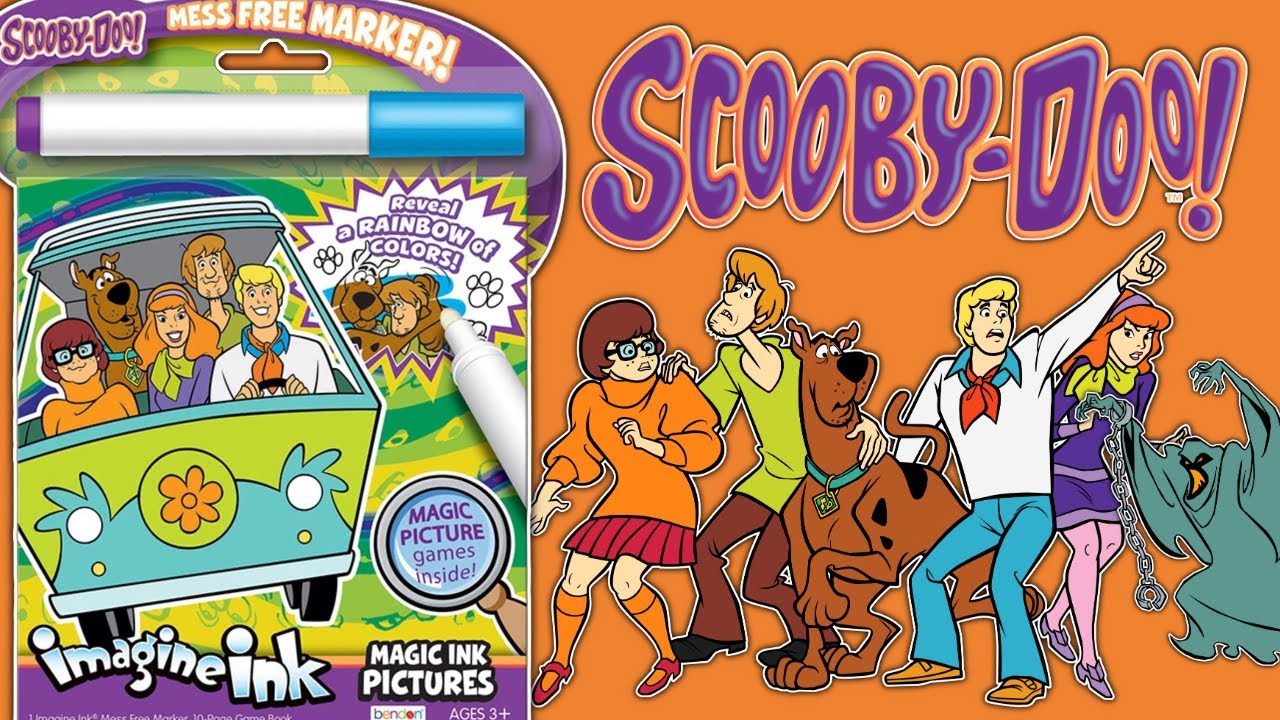 Scooby Doo Halloween Imagine Ink Coloring & Activity Book | HALLOWEEN Coloring with Mess-Free Marker