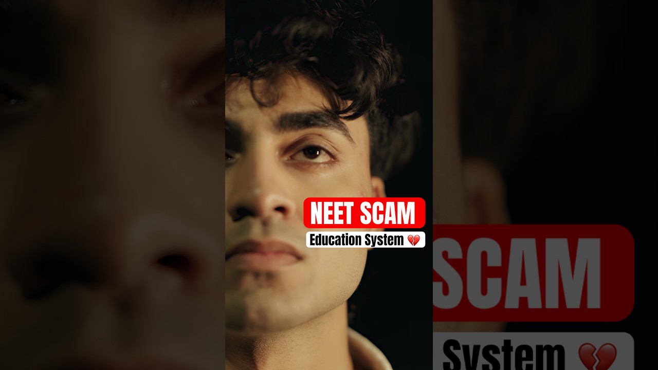 Neet Scam 💔 #neet #india #government #vfx #editing #edit #shorts
