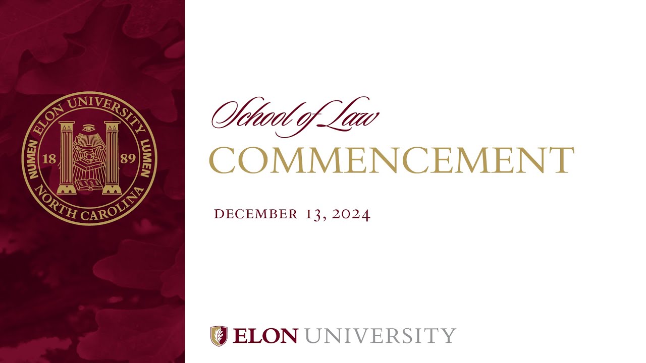 Fall 2024 School of Law Commencement