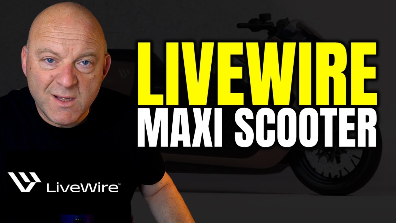 Harley Davidson LiveWire EV Maxi Scooter Coming