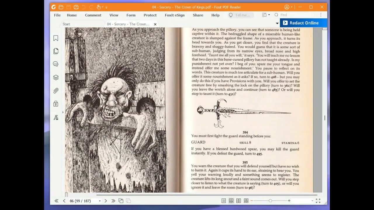 Let's Play Steve Jackson's Sorcery! The Crown of Kings (Fighting Fantasy Game Book) Part 3