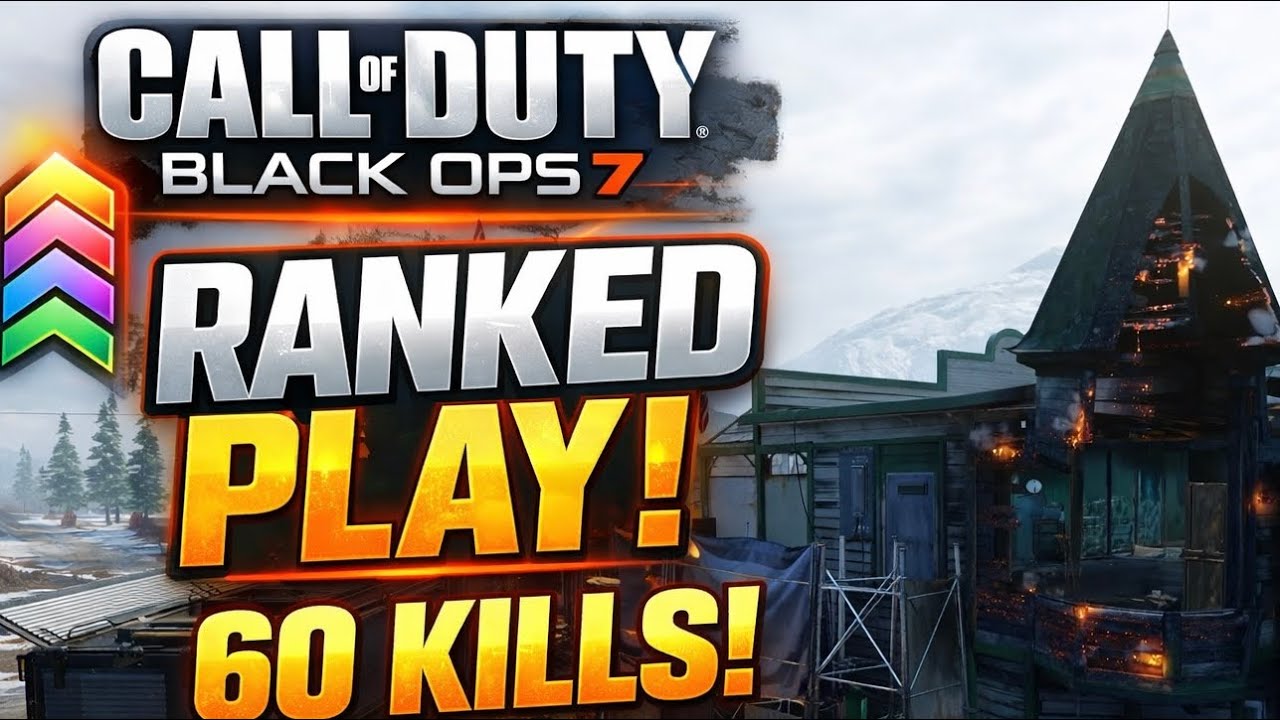 Black ops 7 Ranked play but my controller is broken (60 kill game) 