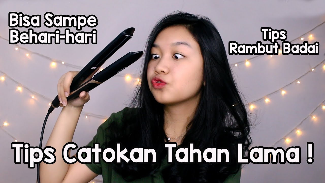 Tutorial Catok Rambut Badai Tahan Lama || Desty Yufenti