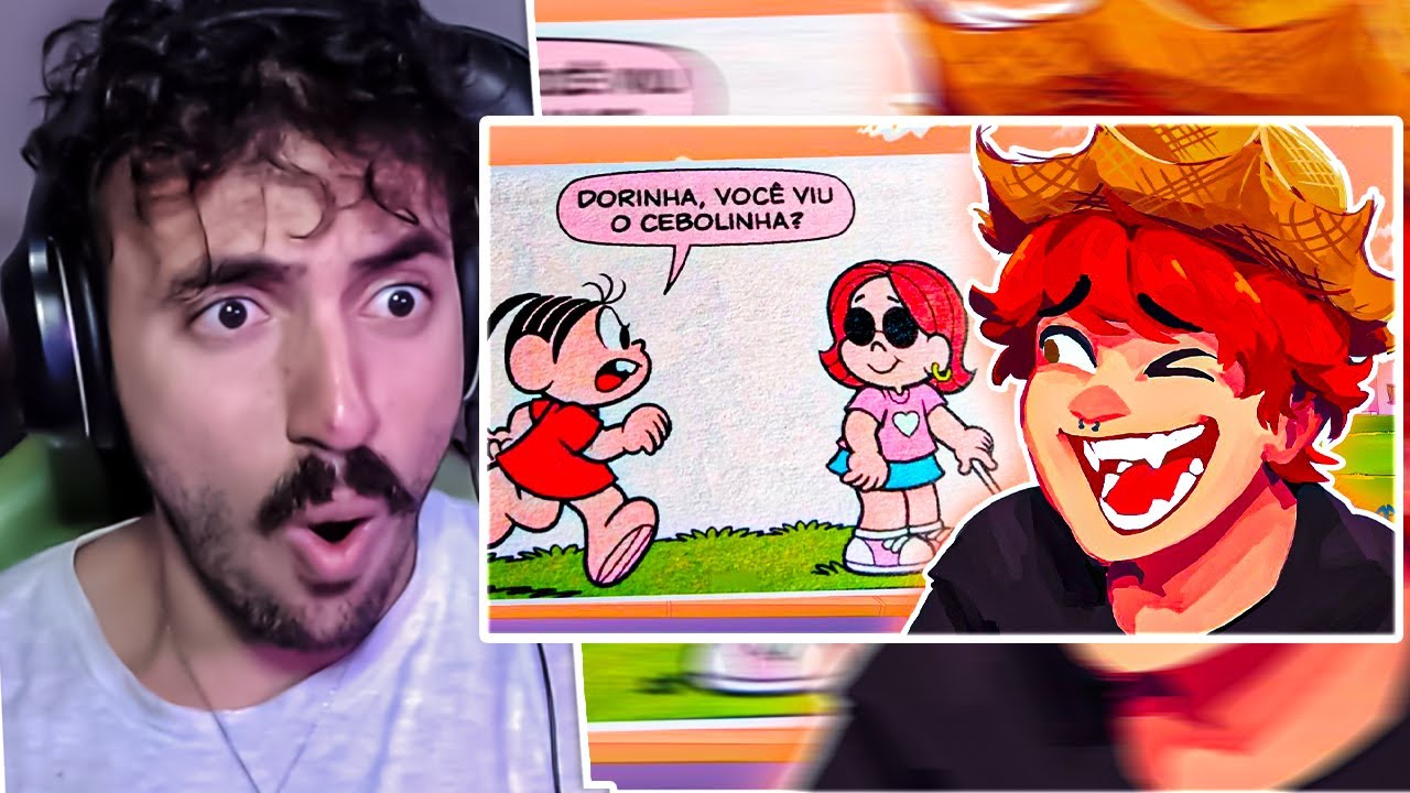 TURMA DA MÔNICA É INCRÍVEL - Scottonauta | Leozin React