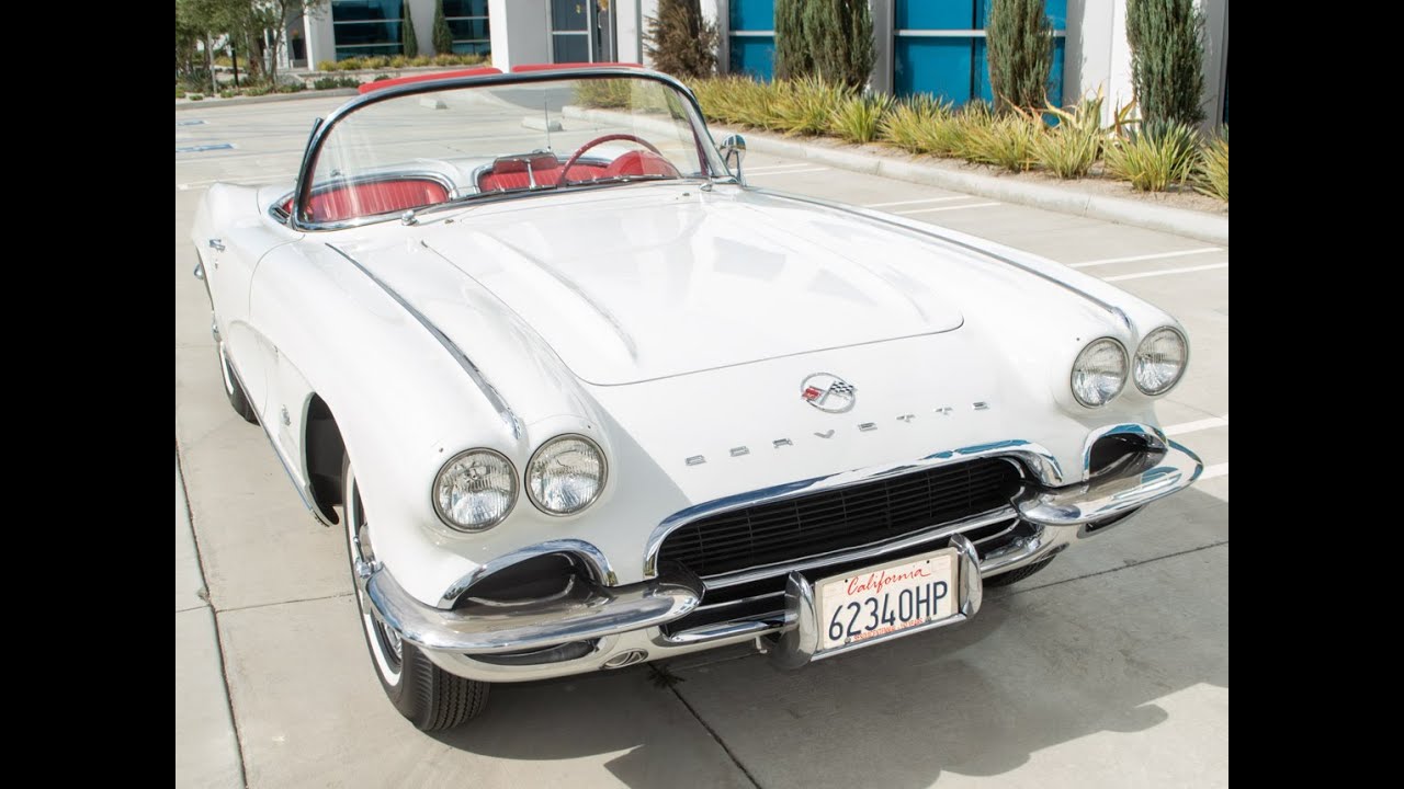 SOLD 1962 Ermine White Corvette Convertible, Frame-off restored, multiple NCRS Top Flight!