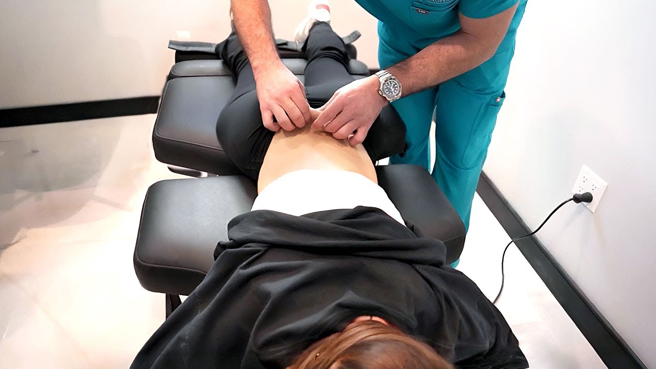 Pulling OUT Her DEEPEST Muscle Knots, SATISFYING Cracks - ASMR Chiropractic