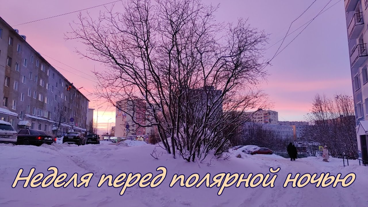 Неделя перед полярной ночью