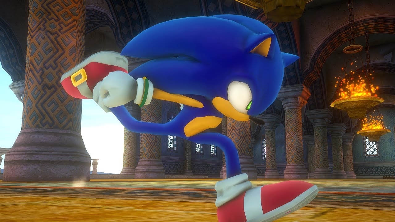 Sonic and the Secret Rings Remake in Sonic P-06!!!