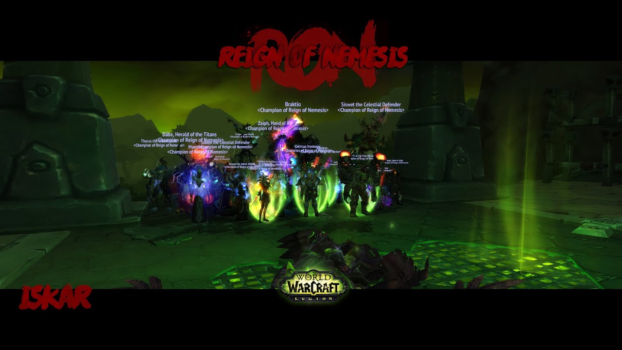 Reign of Nemesis vs Shadow Lord Iskar Mythic