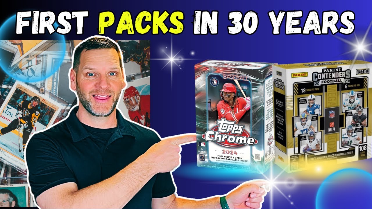 🔥 First Packs in 30 Years & My Childhood Card Collection Revealed! 🔥