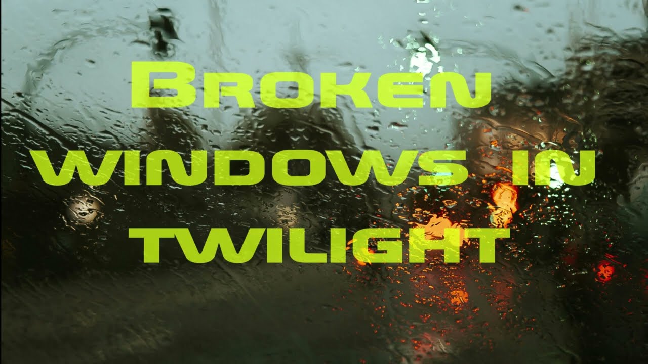 Broken windows in twilight (&copy;Kyle Whitlock, 2024)