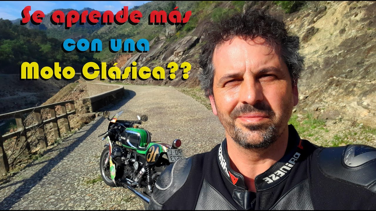 😏 ¿Se aprende más con una moto clásica?