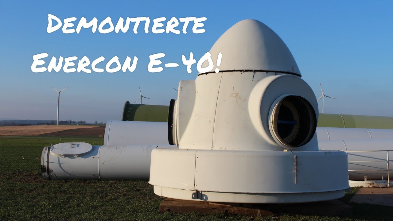 Repowering im Windpark Eisser-Höhe | Demontierte Enercon E-40