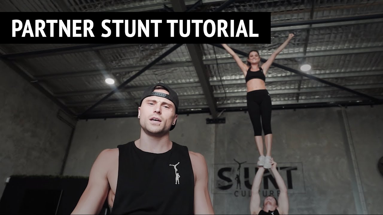 Front Handspring Up | Partner Stunt Tutorial