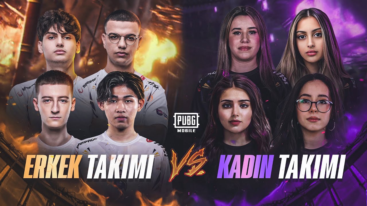 4 ERKEK ESPORCU VS 4 KADIN ESPORCU  | S2G ESPORTS