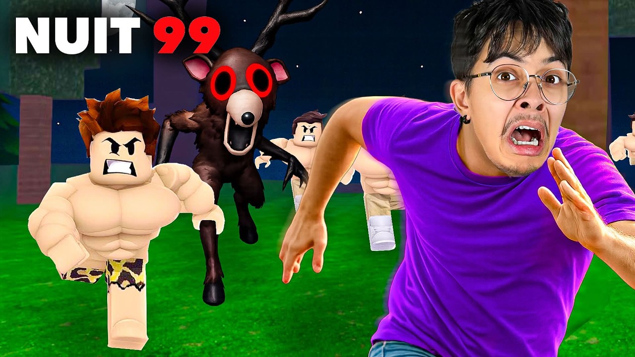 99 Nuits dans la Forêt MANHUNT un PRO VS 4 Abonnés !