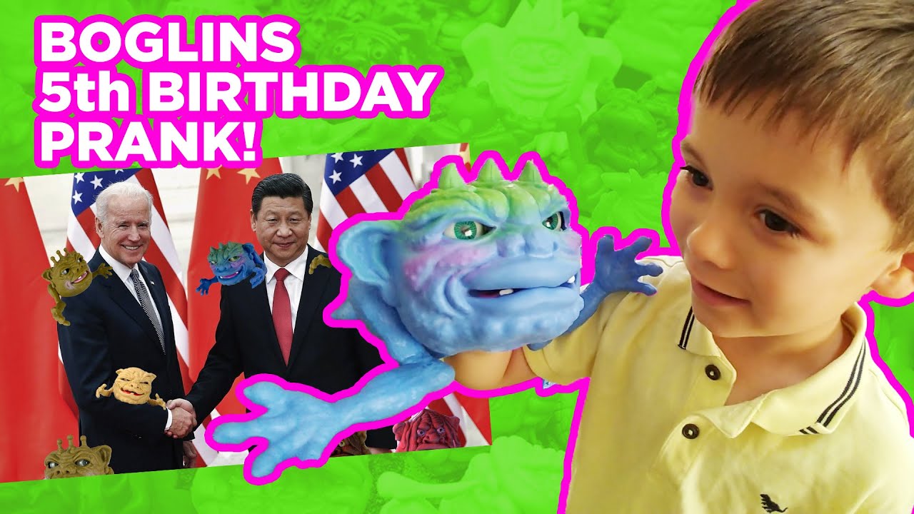 Boglins  - 5th Birthday Prank